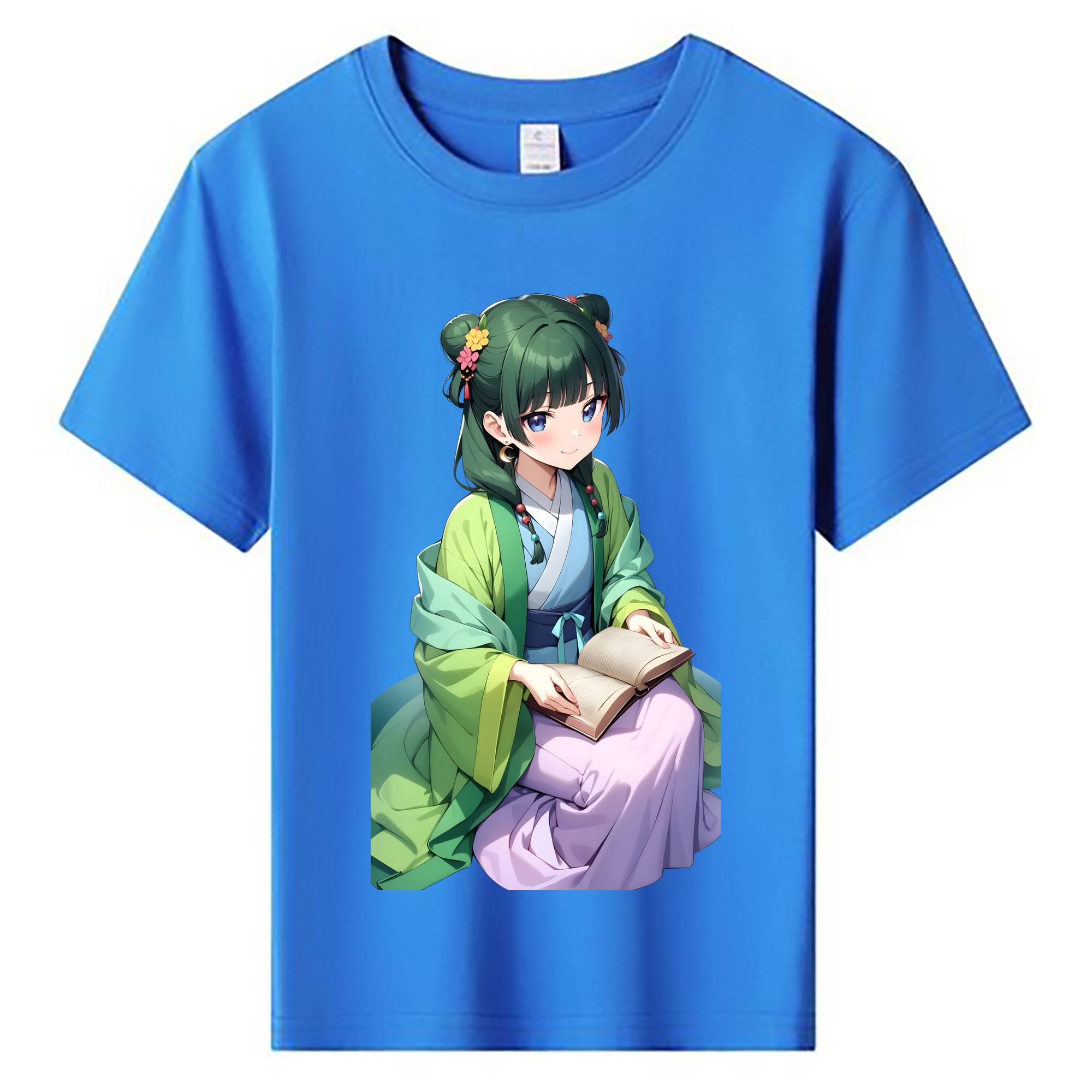 （画像用） 薬屋のひとりごと The Apothecary Diaries 綿100％キッズTシャツ（フロントプリント）